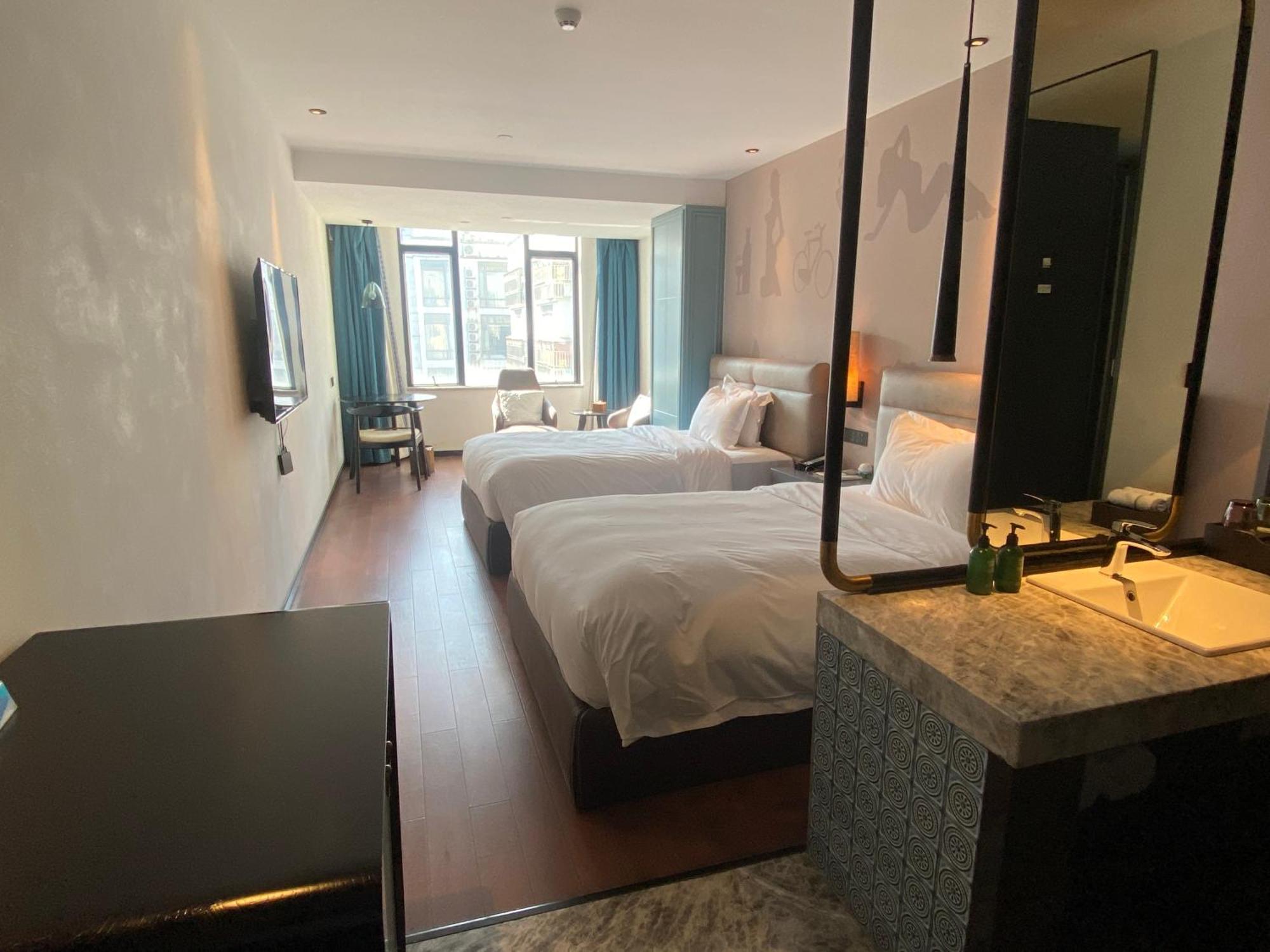柏高酒店-深圳公明广场地铁站店 מראה חיצוני תמונה